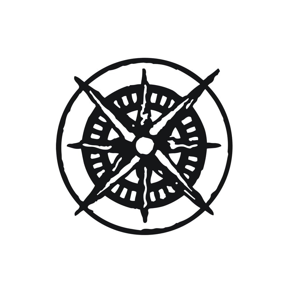 Advantus Tim Holtz Idea-Ology Mini Masks: Compass