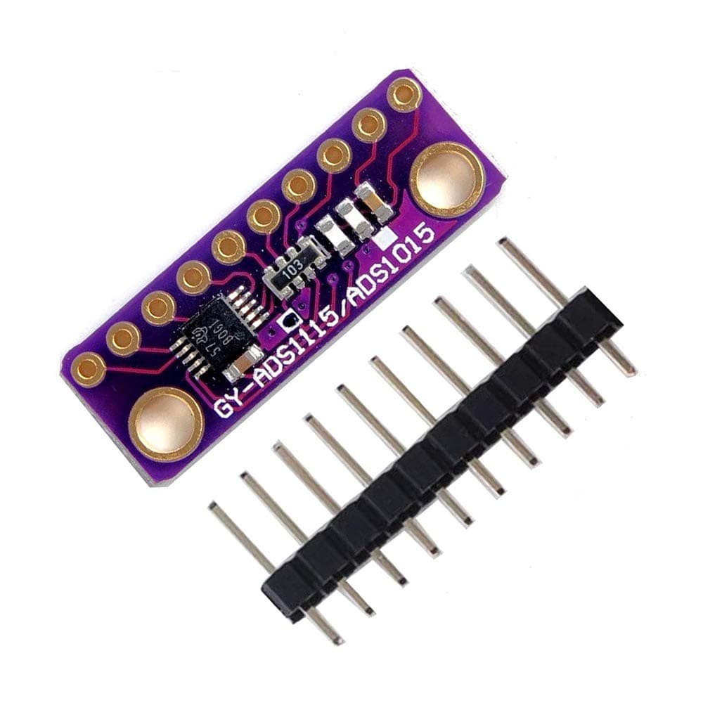 ARCELI New 12 Bit I2C 4 CH ADS1115/ADS1015 Module ADC Development Board for Arduino