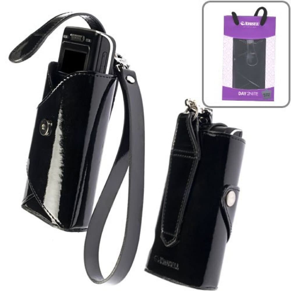 Krusell Lush Universal Leather Case - Black