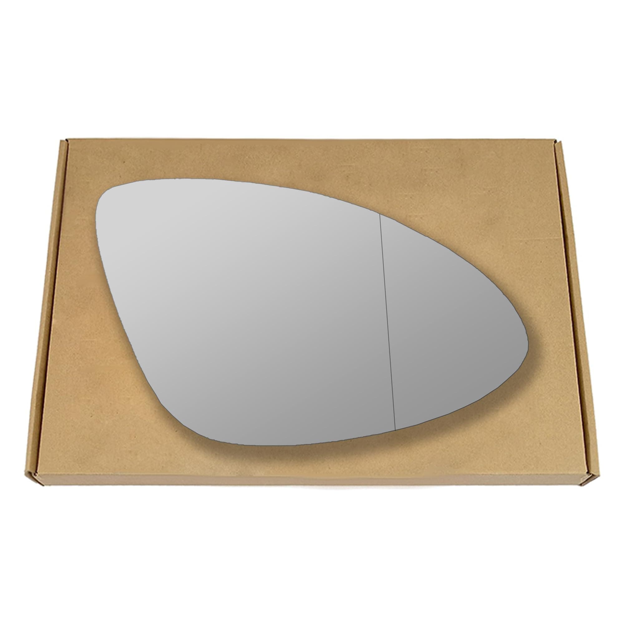 Side View Replacement Wing Mirror Glass Compatible with Porsche cayenne 2010-2018 Blind Spot Right Driver off side RHS O/S