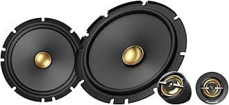 A-Series Plus TS-A1601C 6.5” 2-Way Speakers (Pair) – 350W Max, Crisp Highs + Clear Vocals, Enhanced Bass, Ideal Factory Upgrade, Installation Adaptors Included