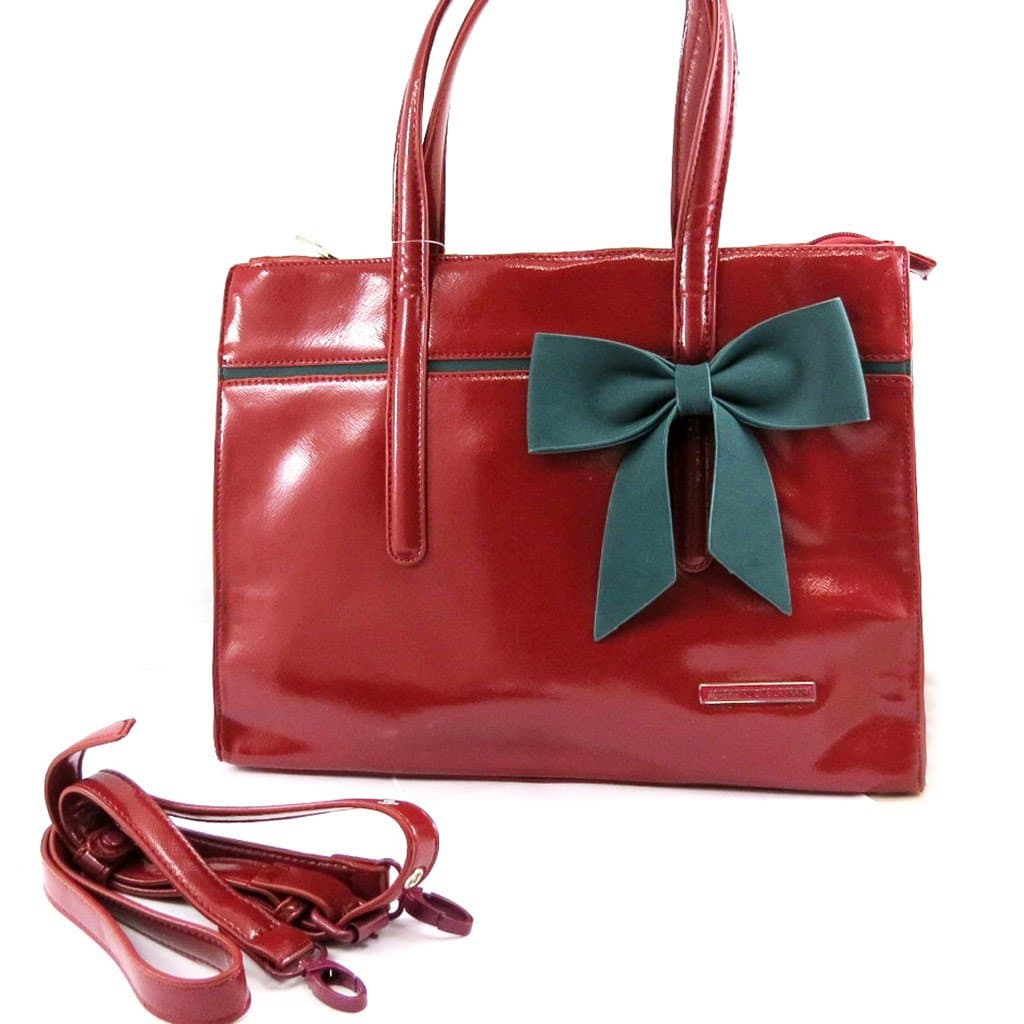 Creator bag 'Agatha Ruiz De La Prada'red varnish.