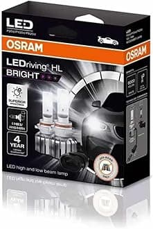 LEDriving® HL BRIGHT, ≜ HB3(9005)/H10/HIR1, LED High/Low Beam Lamps, Off-road only, non ECE,+300% more brightness, 6000K, Hanging Folding box (2 lamps)