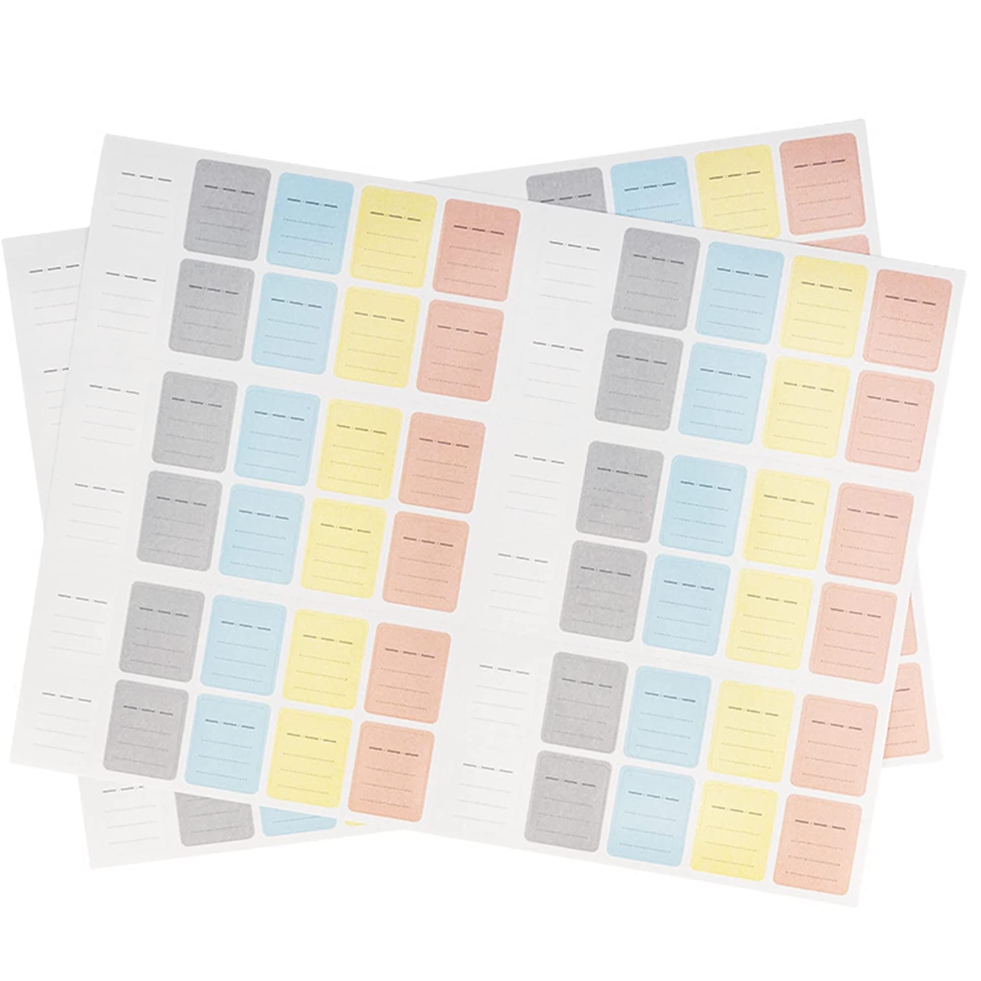 (120 Count) Multi-use Label Printable Stick-On Camera Memory Card Labels SD SDHC SDXC XQD CF CFexpress Type-B Card USB Flash Drive Removable Stickers Cards Mark Paper Labeler