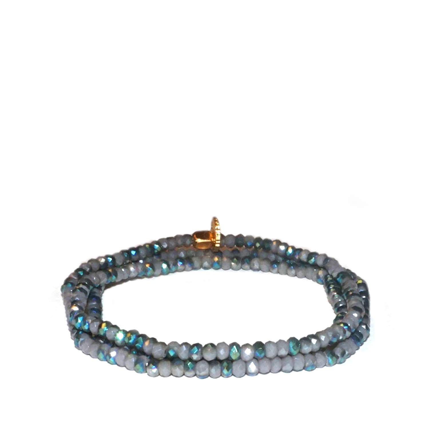 Marlyn Schiff Mini Crystal Stretch Wrap Bracelet