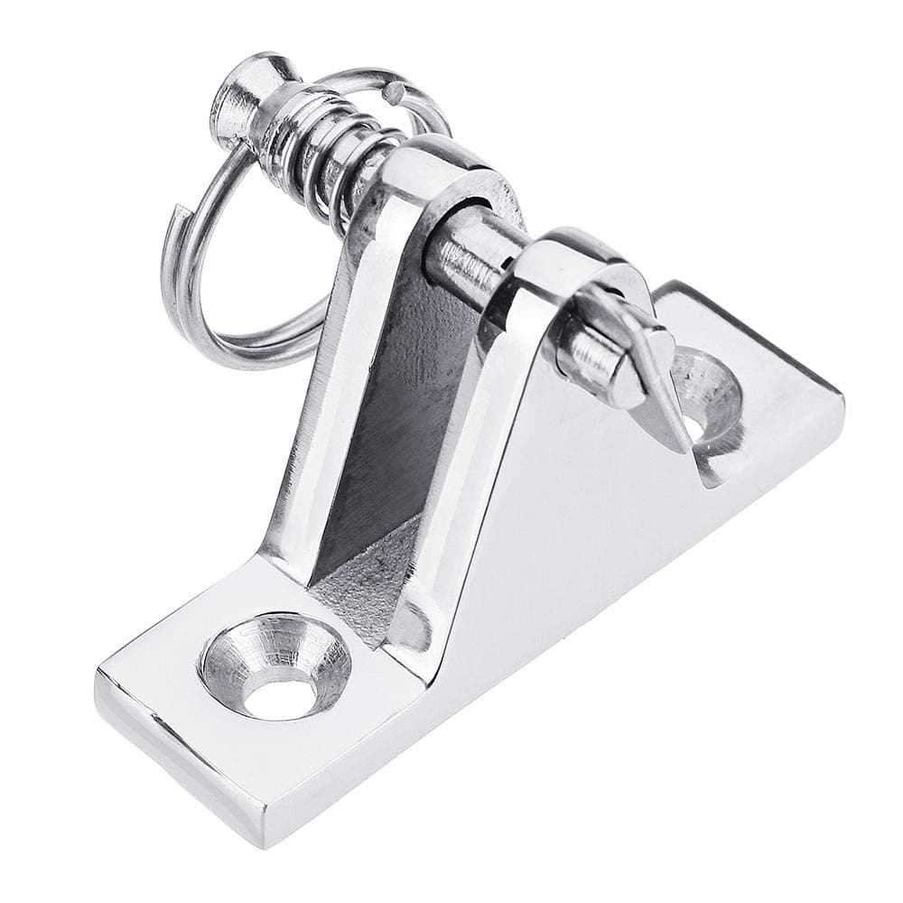 KingLan Marine Boat Deck Hinge Mount Bimini Top Fitting Hardware 316 Stainless Steel Fitting Deck Hardware