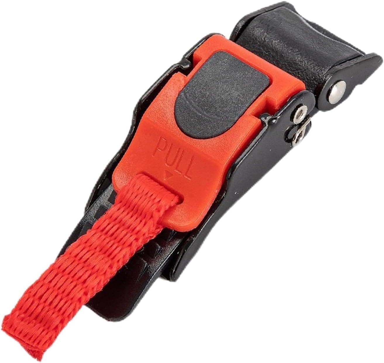 Helmet Quick Release Buckle Replacement Kit, Fits Half Helmet 3/4 Helmet Full Face Helmet, Waterproof Quick Release Cross Buckle, Universal Helmet Chin Fixing Accessories (Red & Black)
