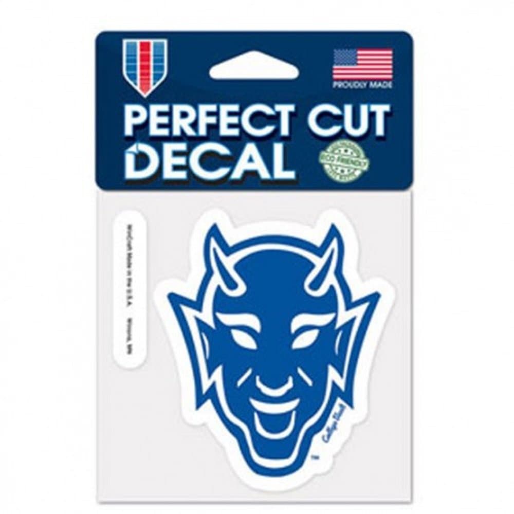 Duke Blue Devils 4" x 4" Die Cut Decal - Vault