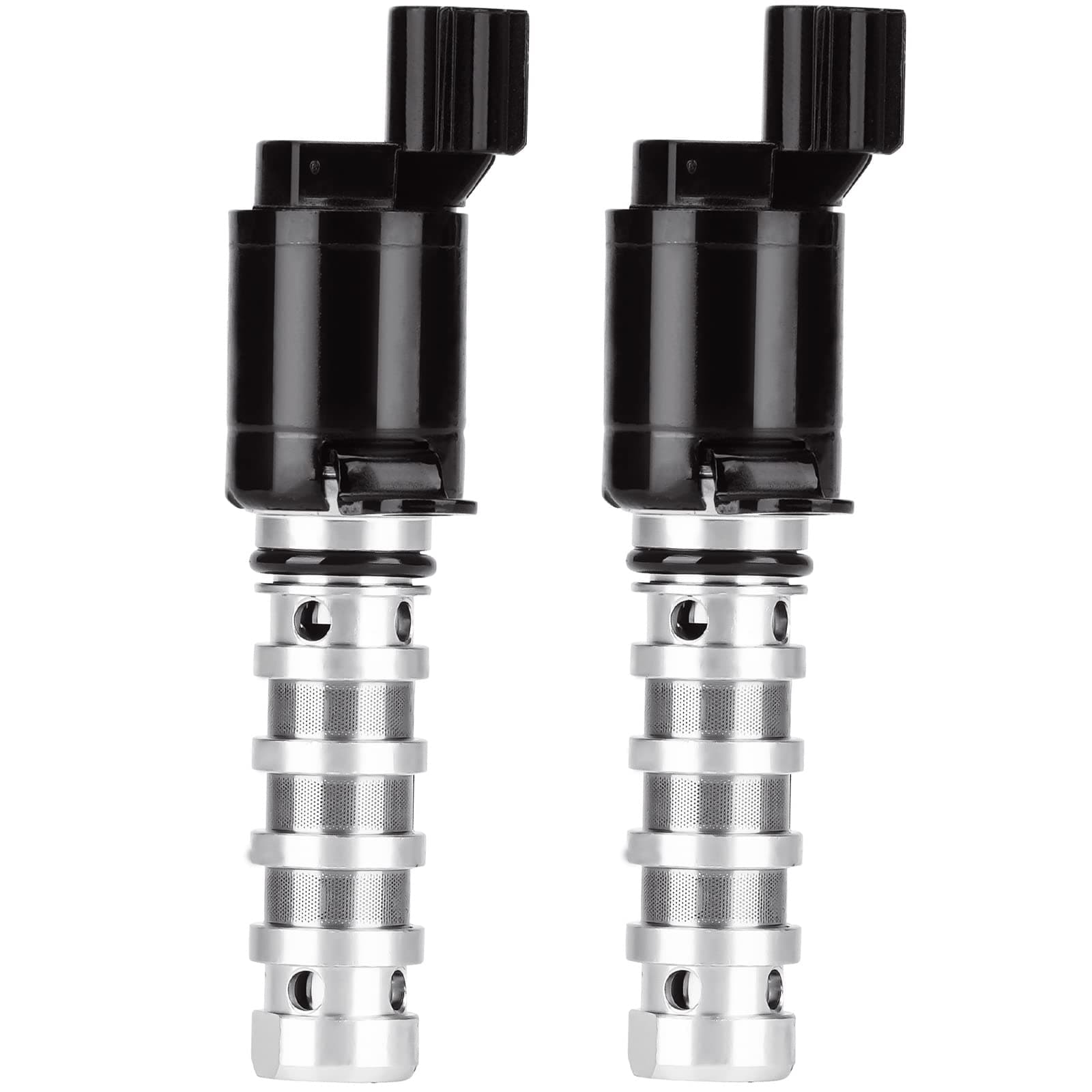 2-PC Engine Oil Control VVT Valve Variable Valve Timing Solenoid Fit for Hyundai & Kia Models - Accent/Sonata/Tucson/Veloster/Forte Koup/ Forte5/ Rio/Soul - L4 1.6L,Replace for 243552B700, TS1114