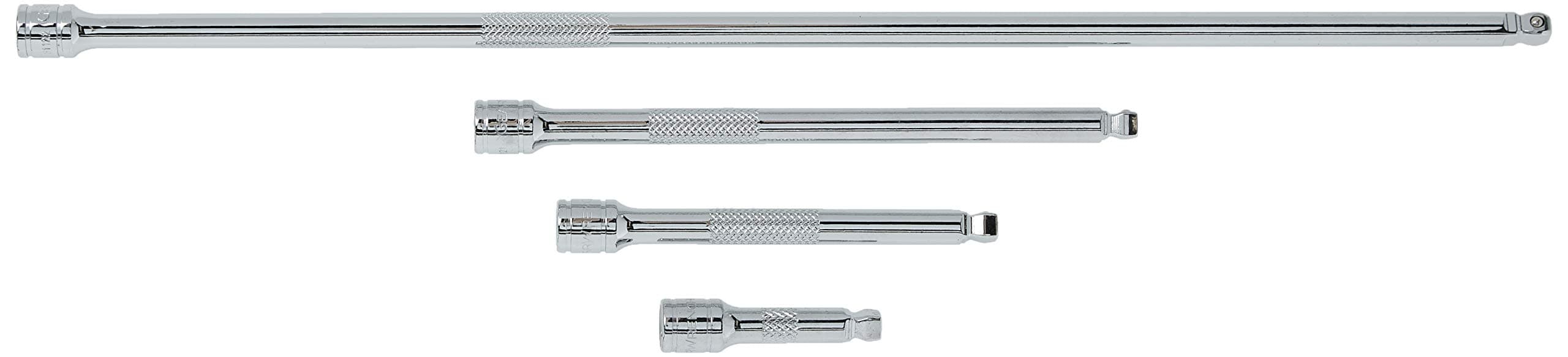 GEARWRENCH 4 Piece 1/4" Drive Wobble Extension Set 2", 4", 6" & 14" - 81004D
