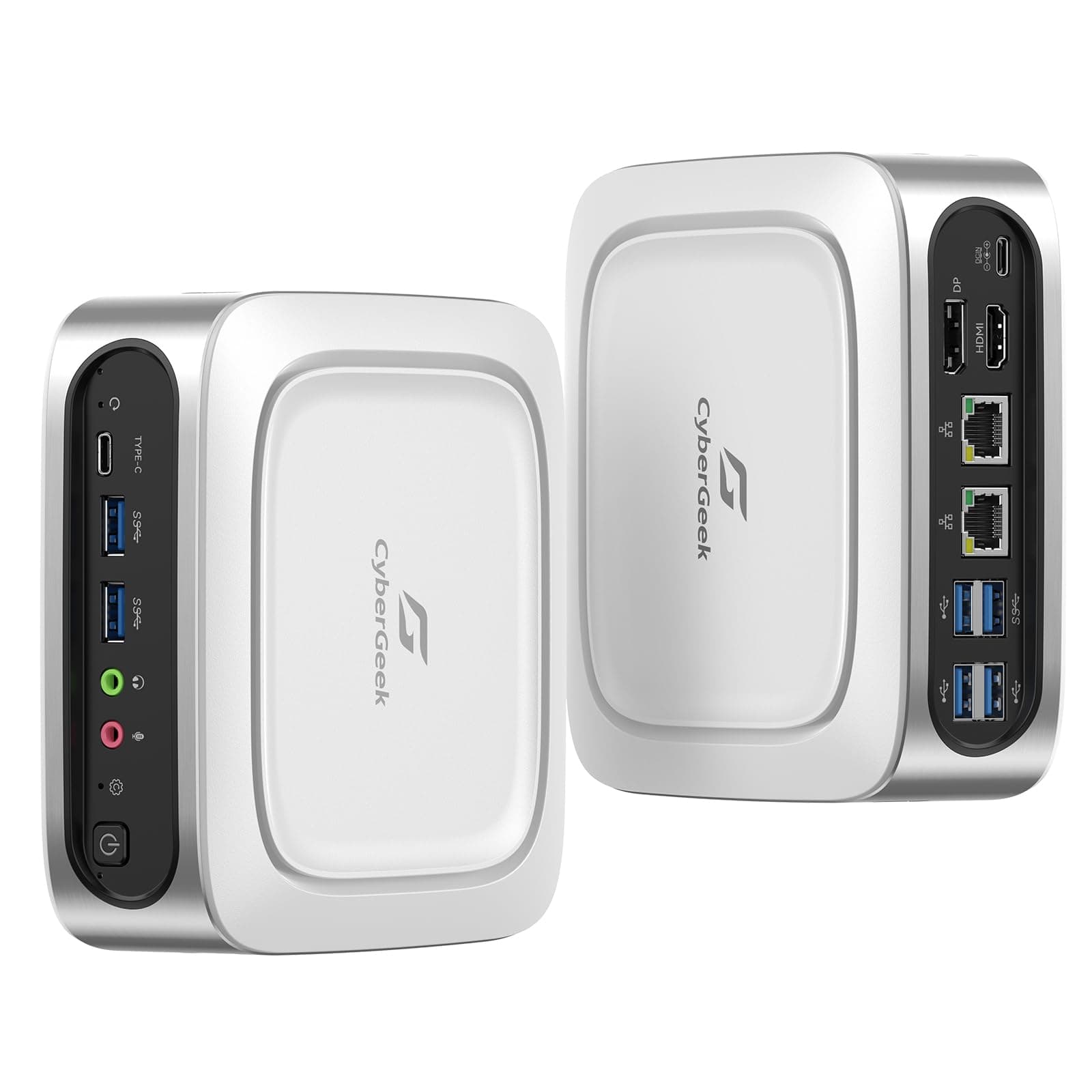 Dual LAN Mini PC, 11th Gen Core i9-11900H(8C/16T, Up to 4.9GHz), Small Desktop Computers 16GB DDR4 512GB PCIe SSD, Micro PC Supports 4K Triple Display, 6 USB Ports, Wi-Fi 6, BT5.2 Office PC