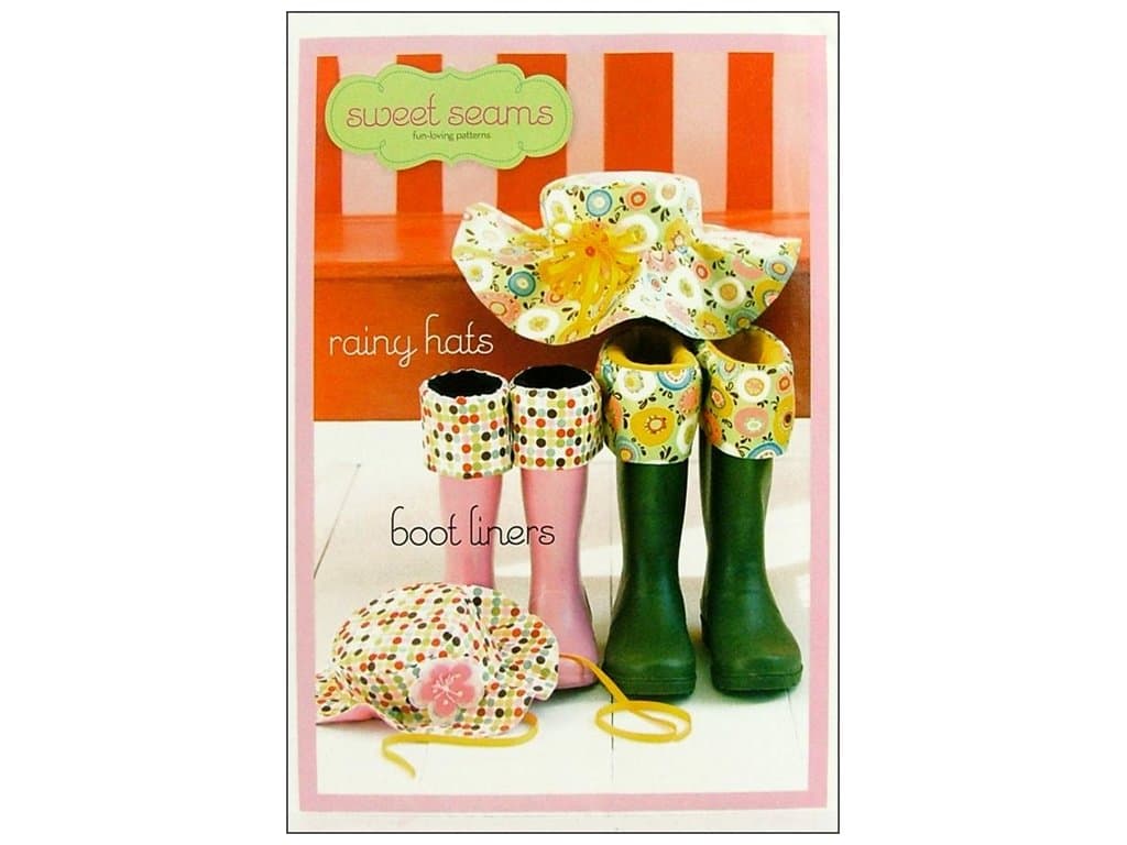 Sweet Seams Rainy Hats Boot Liners Ptrn