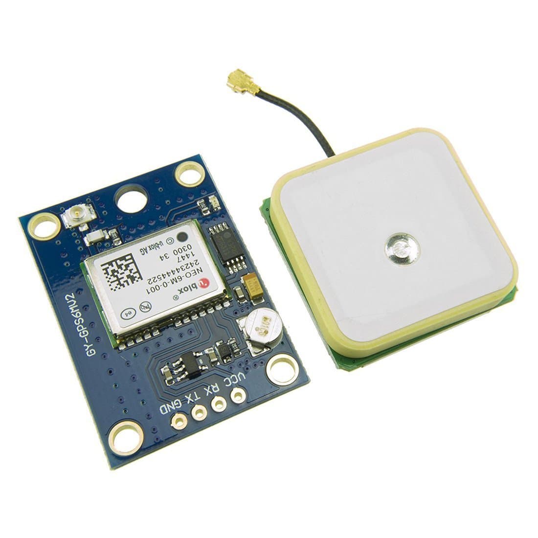 GY-NEO6MV2 NEO-6M GPS Flight Controller Module 3V-5V with Super Strong Ceramic Antenna for Arduino EEPROM APM 2.5