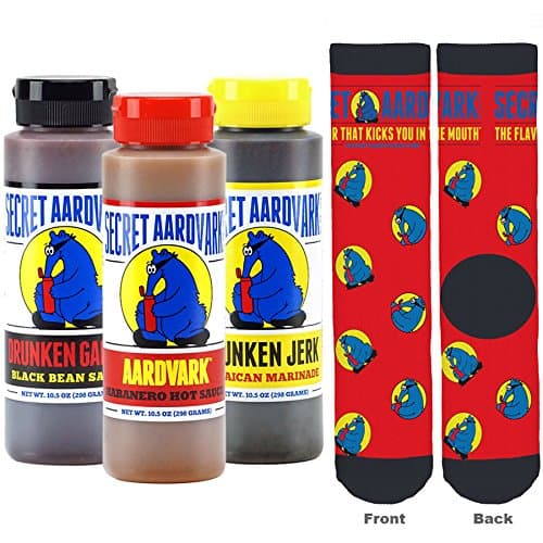 Secret Aardvark Gift Pack: Sauce + Socks
