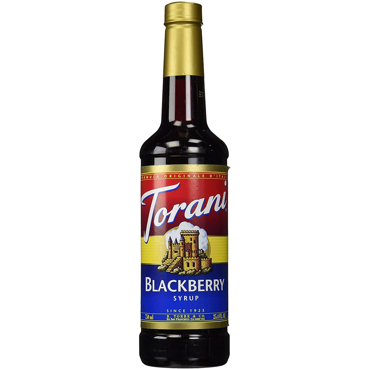 Torani Blackberry Syrup, 750 ml