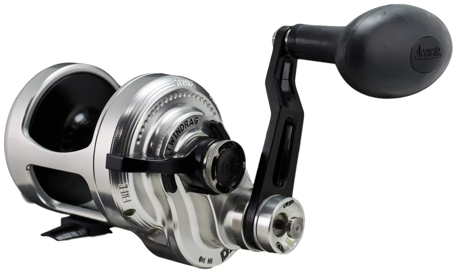 Accurate Dauntless Reel - DX2-500 Silver/Black
