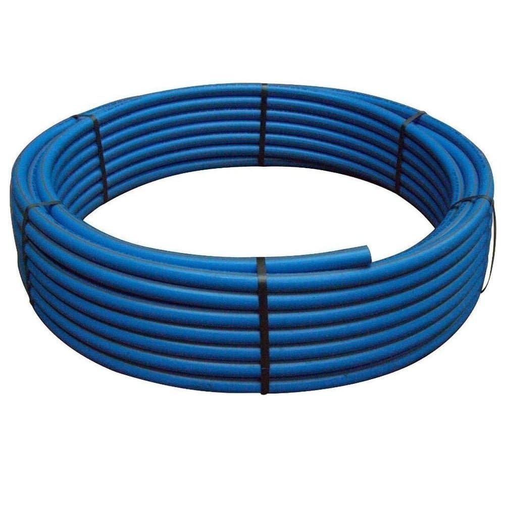 Blue MDPE Pipe - Cold Water - Polypipe, 25mm x 50mtr