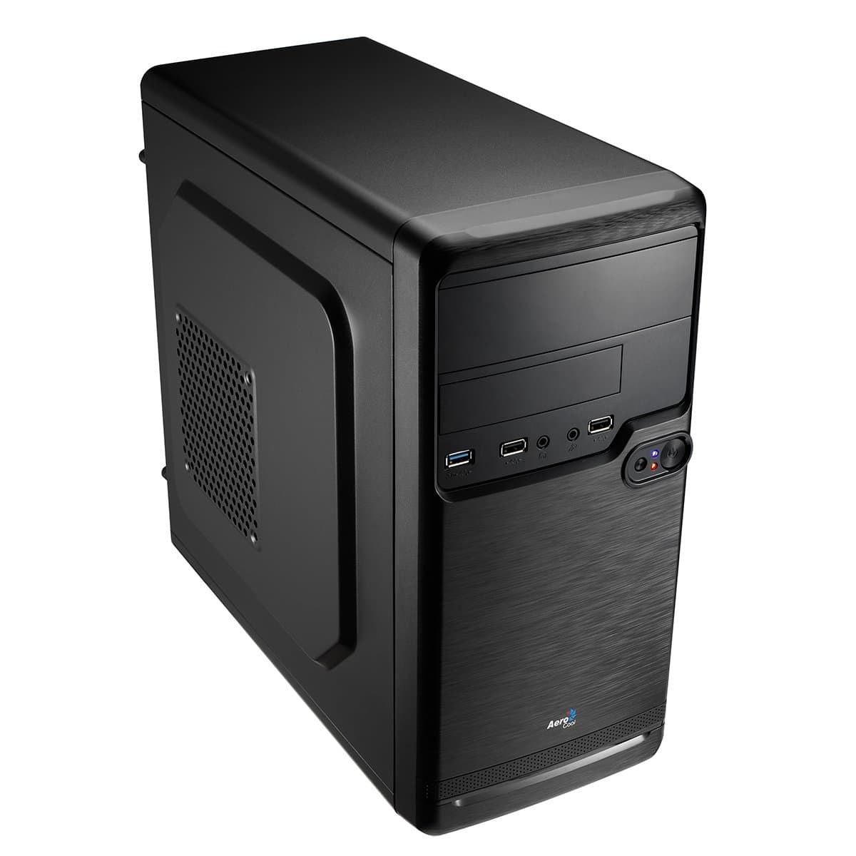 Aerocool QS182 Mini Micro ATX Computer Case with USB 3.0 - Black ACCS-PQ02014.11