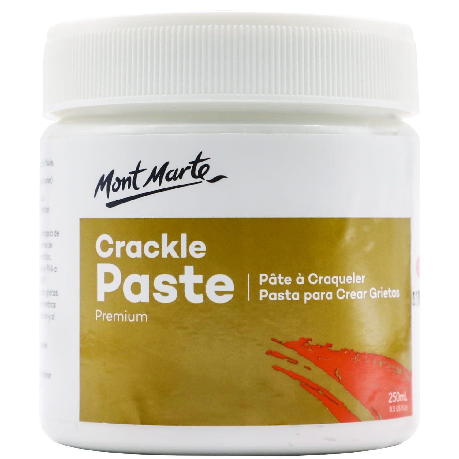 Mont Marte Premium Crackle Texture Paste 8.45oz (250ml)