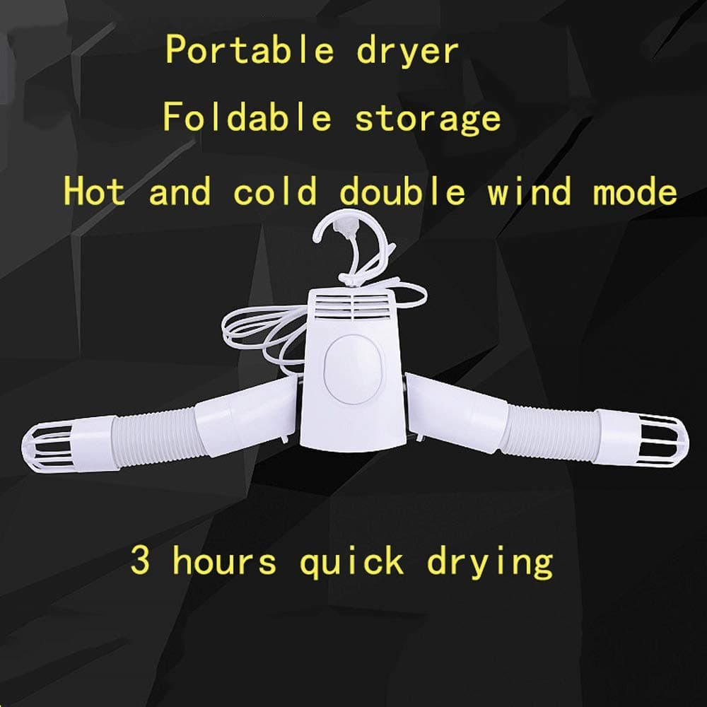 Red Dragon Portable Drying Rack, Plastic Folding Hanger, Multifunctional Clothes Rack, Electric Drying, Travel Drying Clothes Hanger.