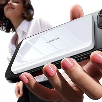 0.3‘’ Ultra Slim MagSafe Portable Charger,5000mAh Wireless Card Slim MagSafe Battery Pack iPhone 17 Air Accessories,Magnetic Power Bank for iPhone 17 Pro Max Plus Air/16/15/14/13/12，Pearl