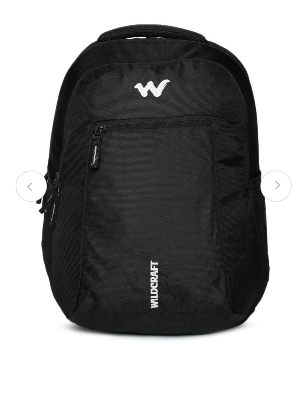 Polyester 34 Liters Multi-Colour Casual Standard 4 Compartment Backpack (Black) (Medium Size)