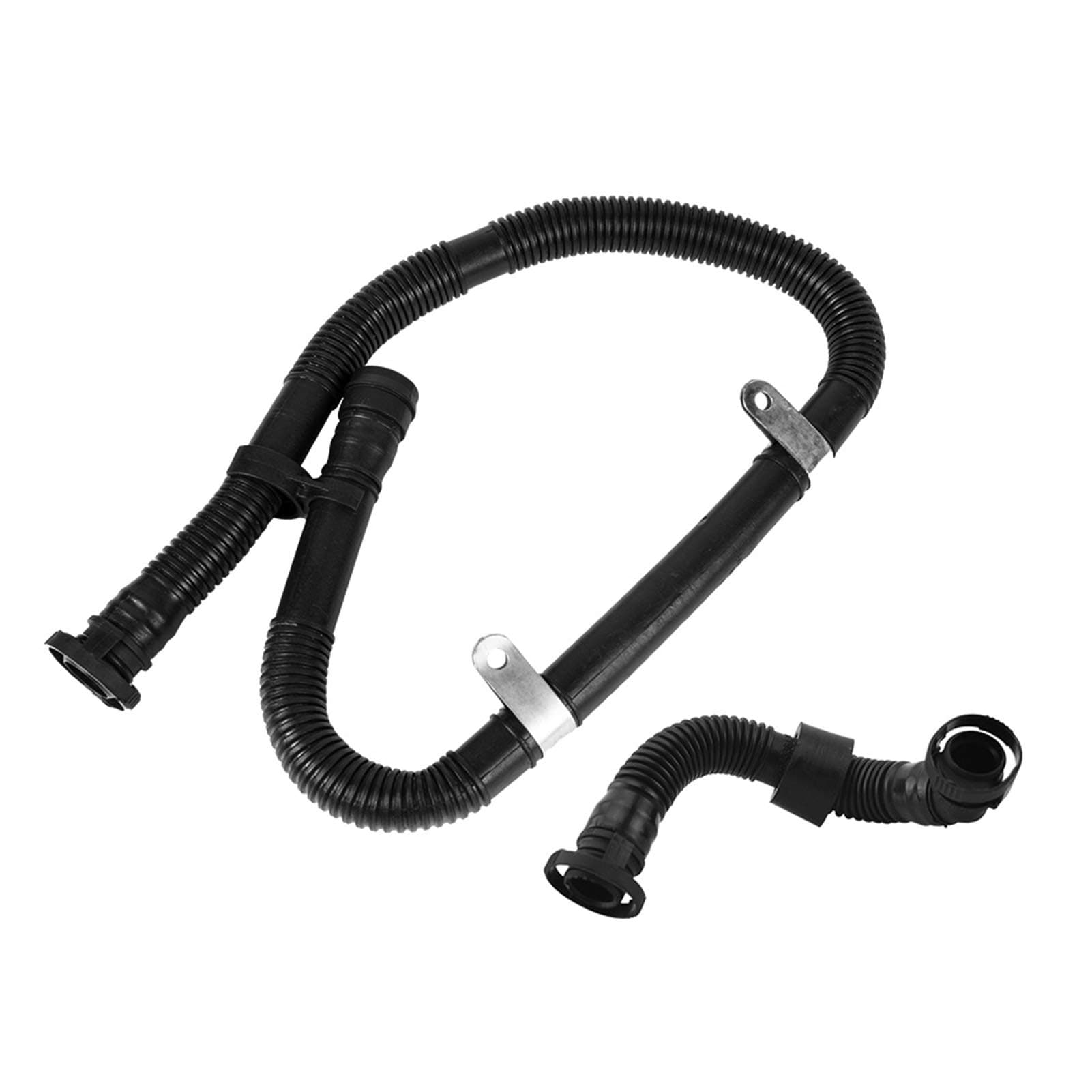 Secondary Air Injection Pump Hose Pipe SAI Set Kit 2Pcs Compatible with VW Jetta Bora Golf MK4 1.8T Compatible with AUDI A3 TT S3 1.8T