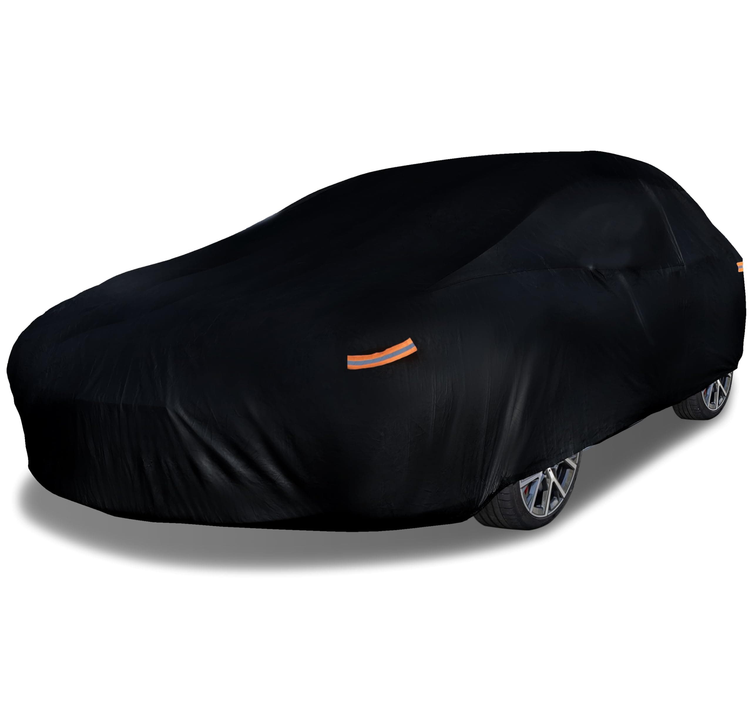 EzyShade 10-Layer Waterproof Sports Car Cover. See Vehicle Size-Chart for Accurate Fit. All Weather Outdoor Covers. Thunderbird Impala Grand Fury. Sun Snow Wind Rain. Black, Size C7 (See SizeChart)