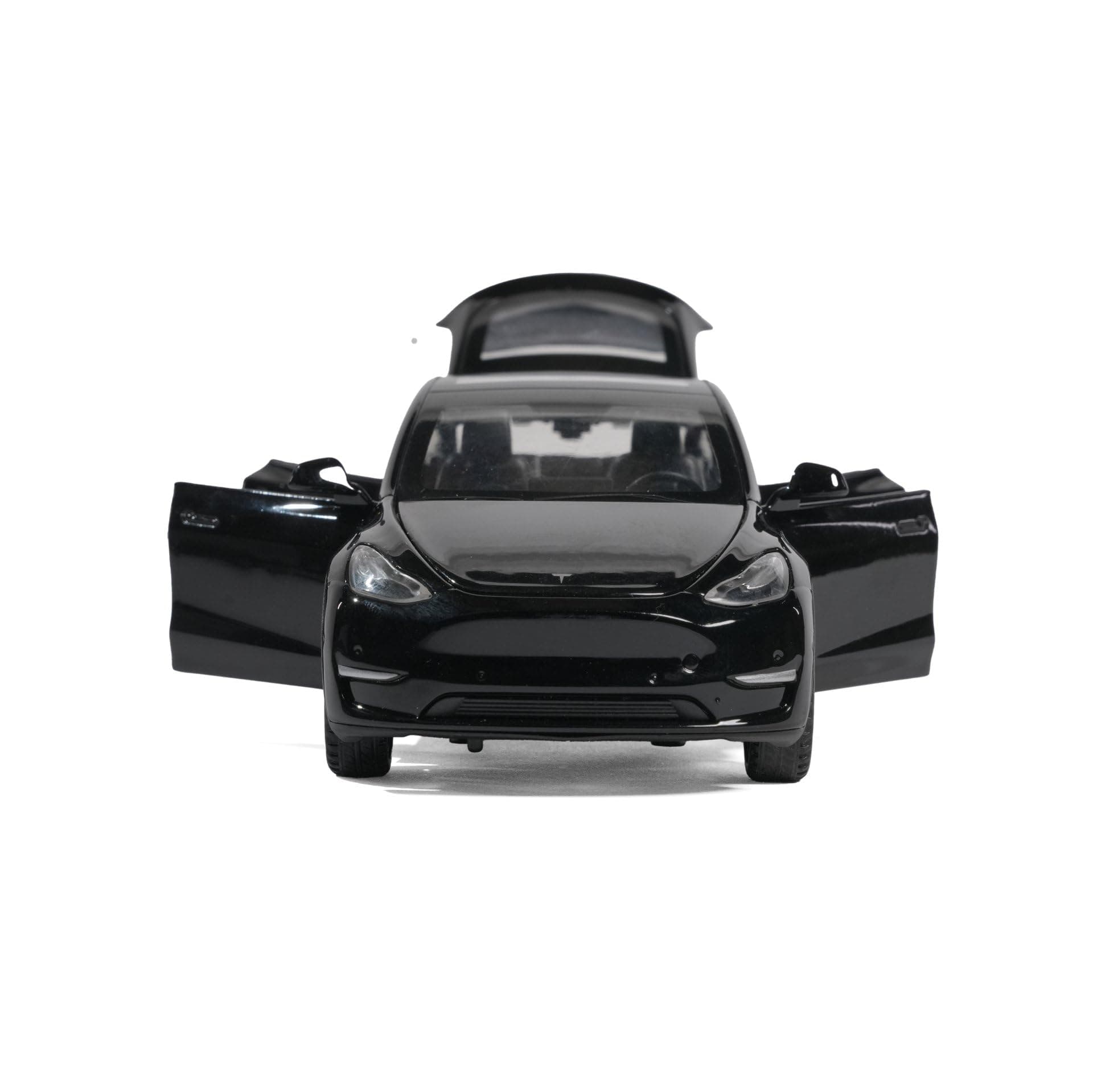 1971 Model Car 1:32 Exclusive Alloy Metal Pull Back Die-cast Car Die-cast Metal Pullback Toy car with Openable Doors & Light Music (Black 2)