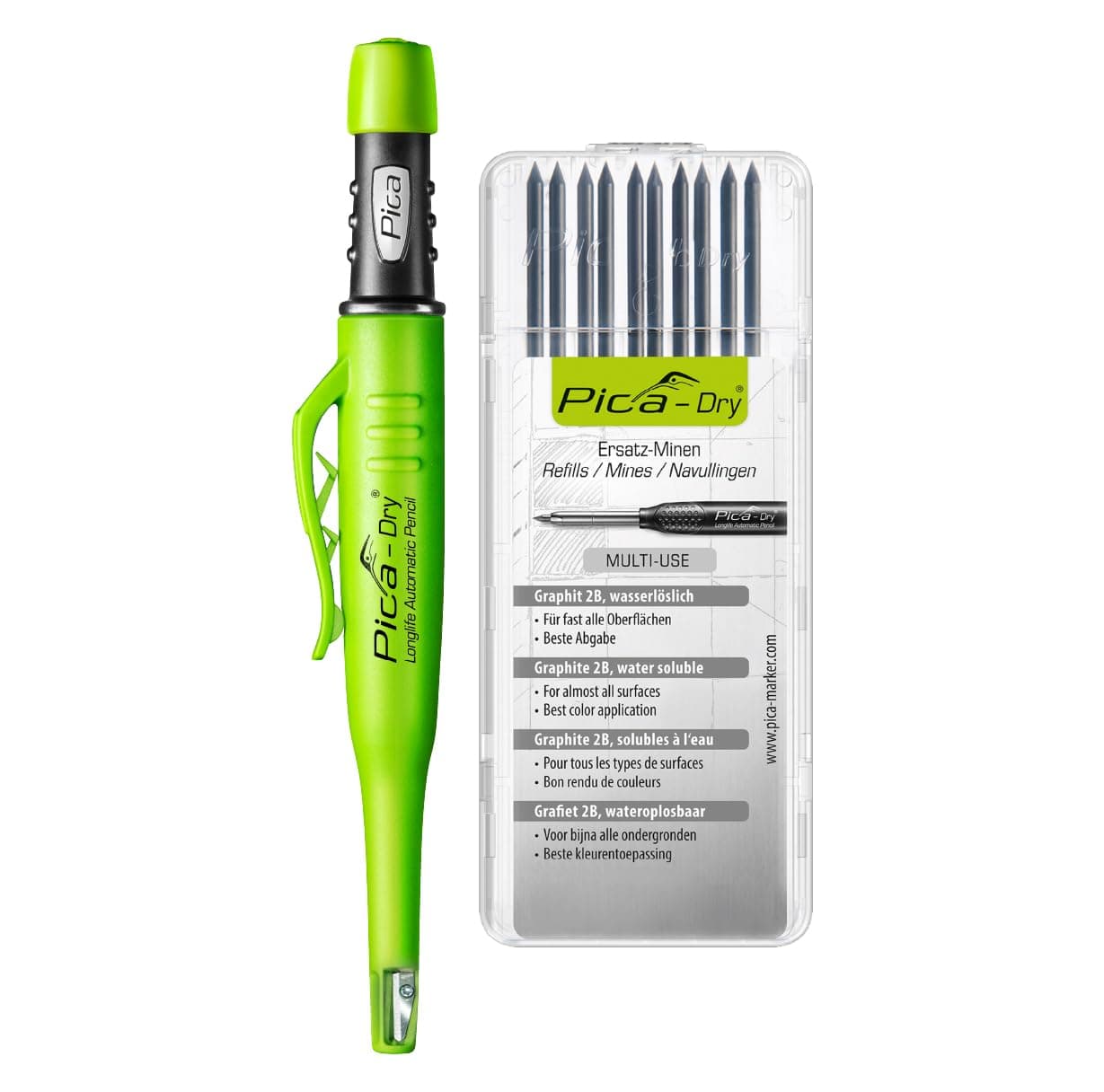 Pica 30403 Marker Kit and Lead Case 4030