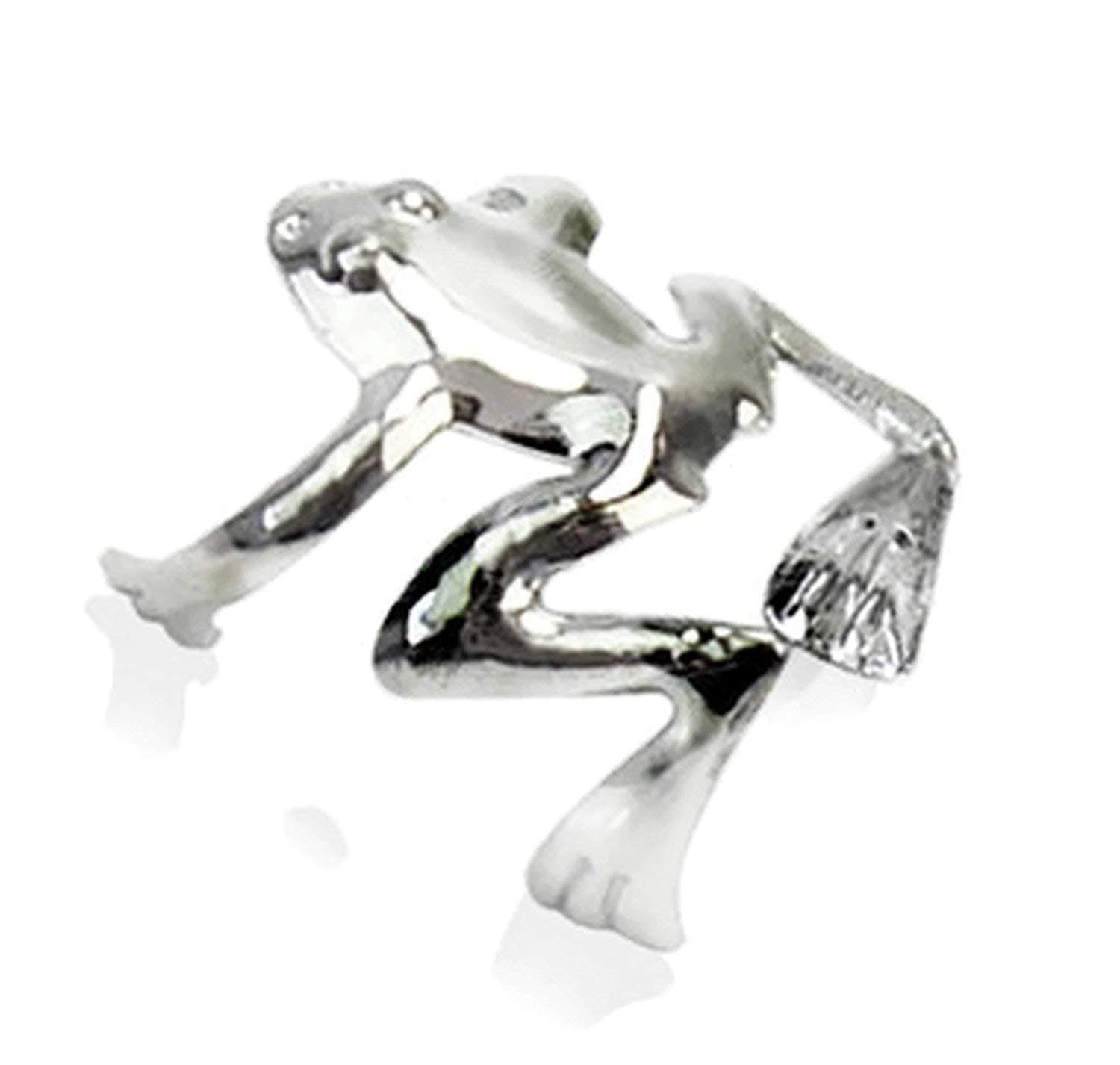 1pc Silver Alloy Wrap Frog Ear Cuff Clip Earring Hook No Piercing by TJSpecial