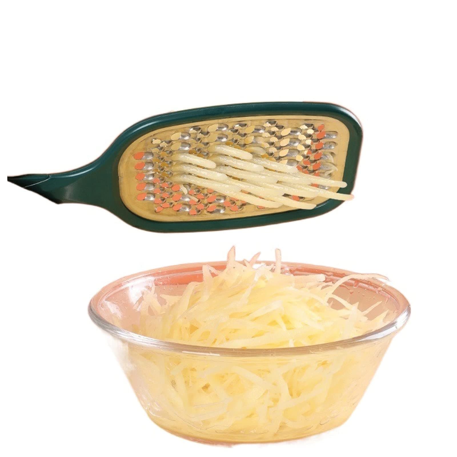 UTOYAMasher Cabbage Grater Vegetable Stuffing Tool Multi-Functional Potato Grater Household Carrot Shred Chopper Onion Slicer Potato Masher (Color : Dark blue)