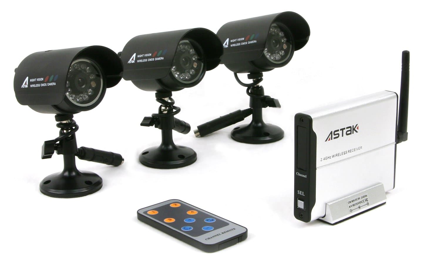 CM-818T3 2.4GHz Wireless Security Surveillance Camera Set