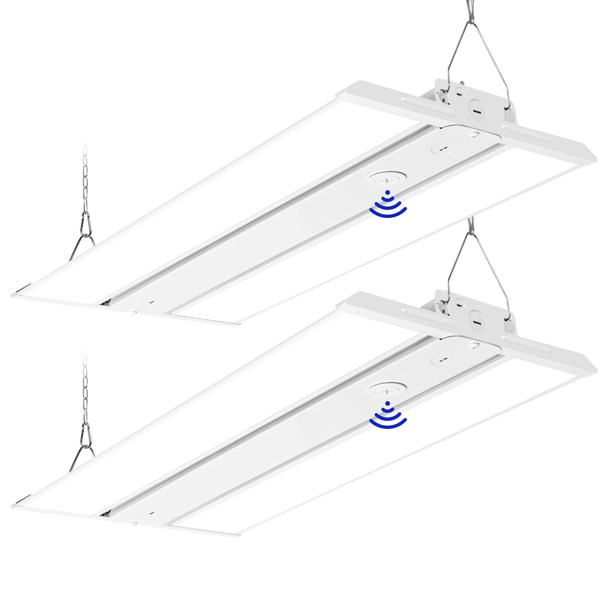 hykolity LED Linear High Bay Shop Lights 2FT with PIR Sensor Base, 165W/132W/...