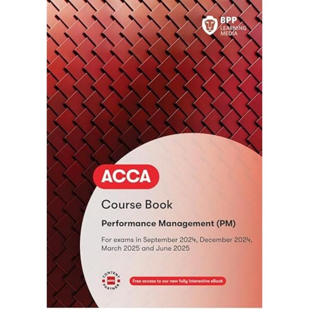 BPP Learning Media ACCA Performance Management: Course Book