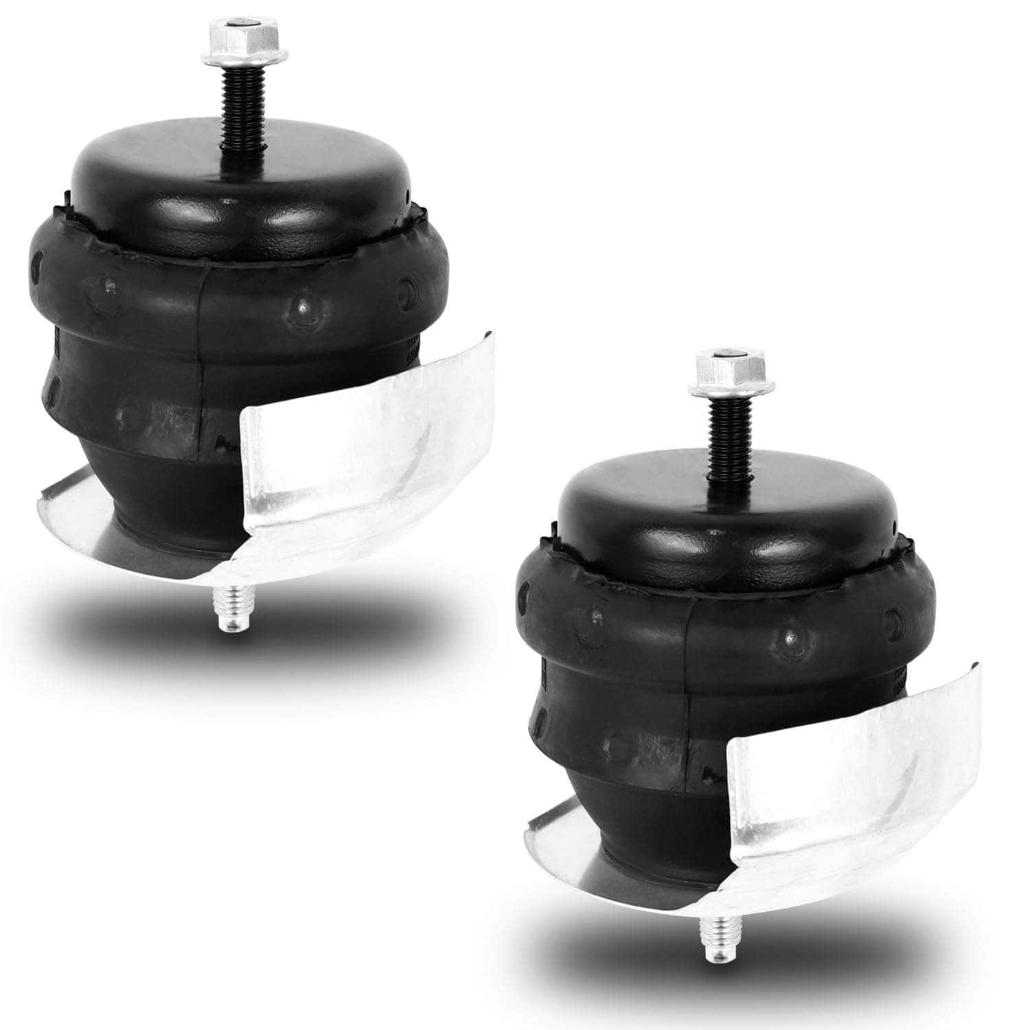 Engine Motor Mount Set 2Pcs Compatible with Cadillac 2003-2014 CTS, 2004-2009 SRX, 2005-2011 STS V6 V8, Engine Mount Replace OE# A5455HY 3149 25971086 25971088