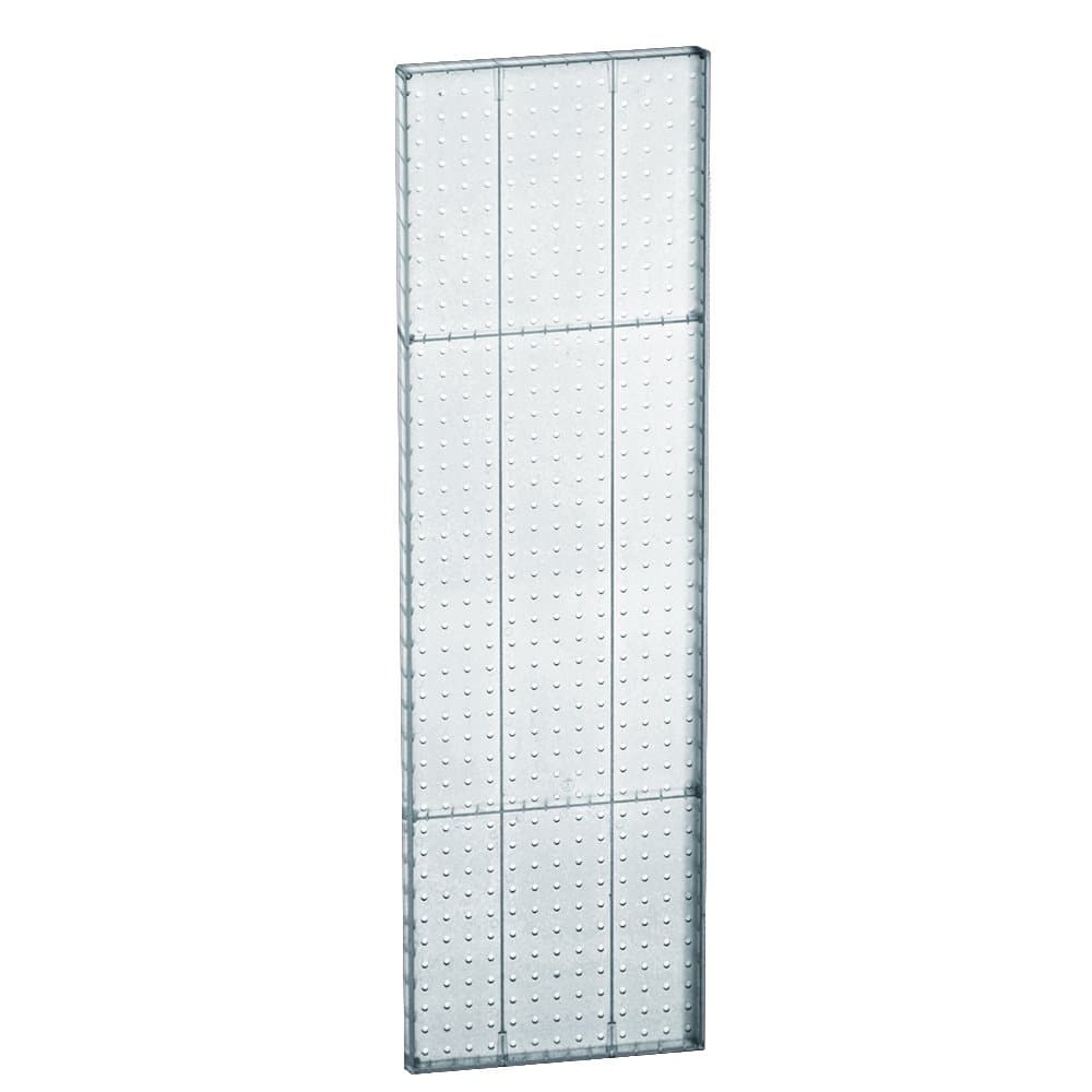 Azar 771344-CLR Pegboard 1-Sided Wall Panel, Clear Translucent Color, 2-Pack