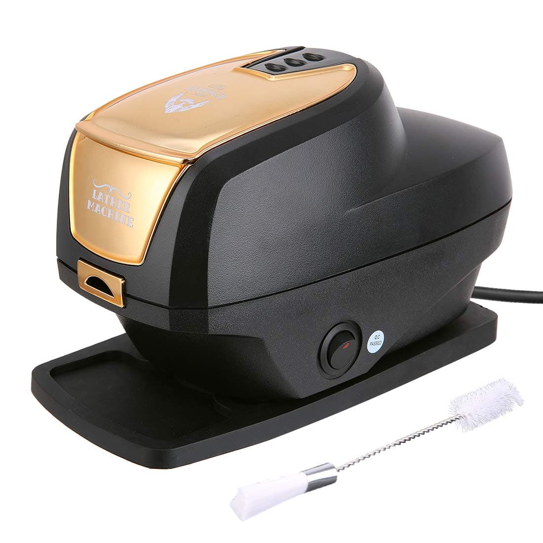 Hot Lather Machine for Shaving (Black)