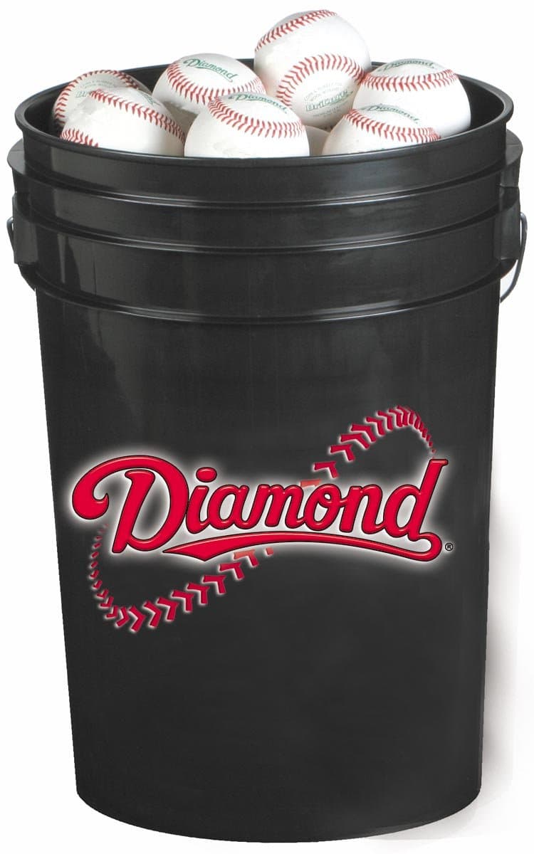 Diamond Sports BKT B DBX 30 Bucket Combo (includes 30 DBX Practice Baseballs)