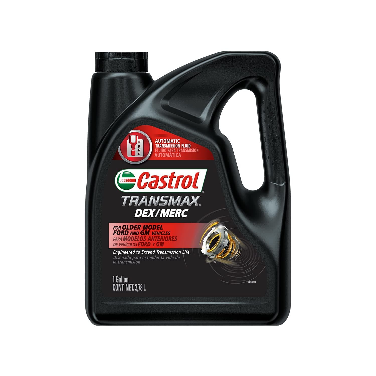 03520C Transmax Dex/Merc Atf, 1 Gallon, Automatic, Black