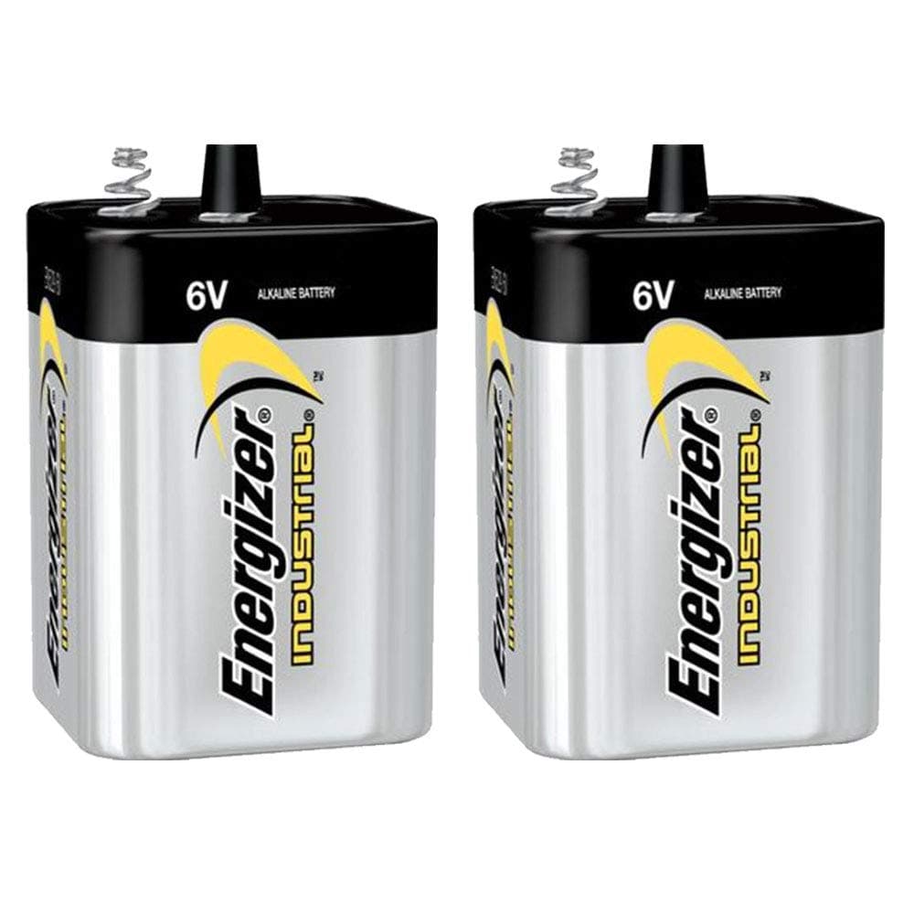 2 Pack Energizer Max 529 6V Lantern Battery