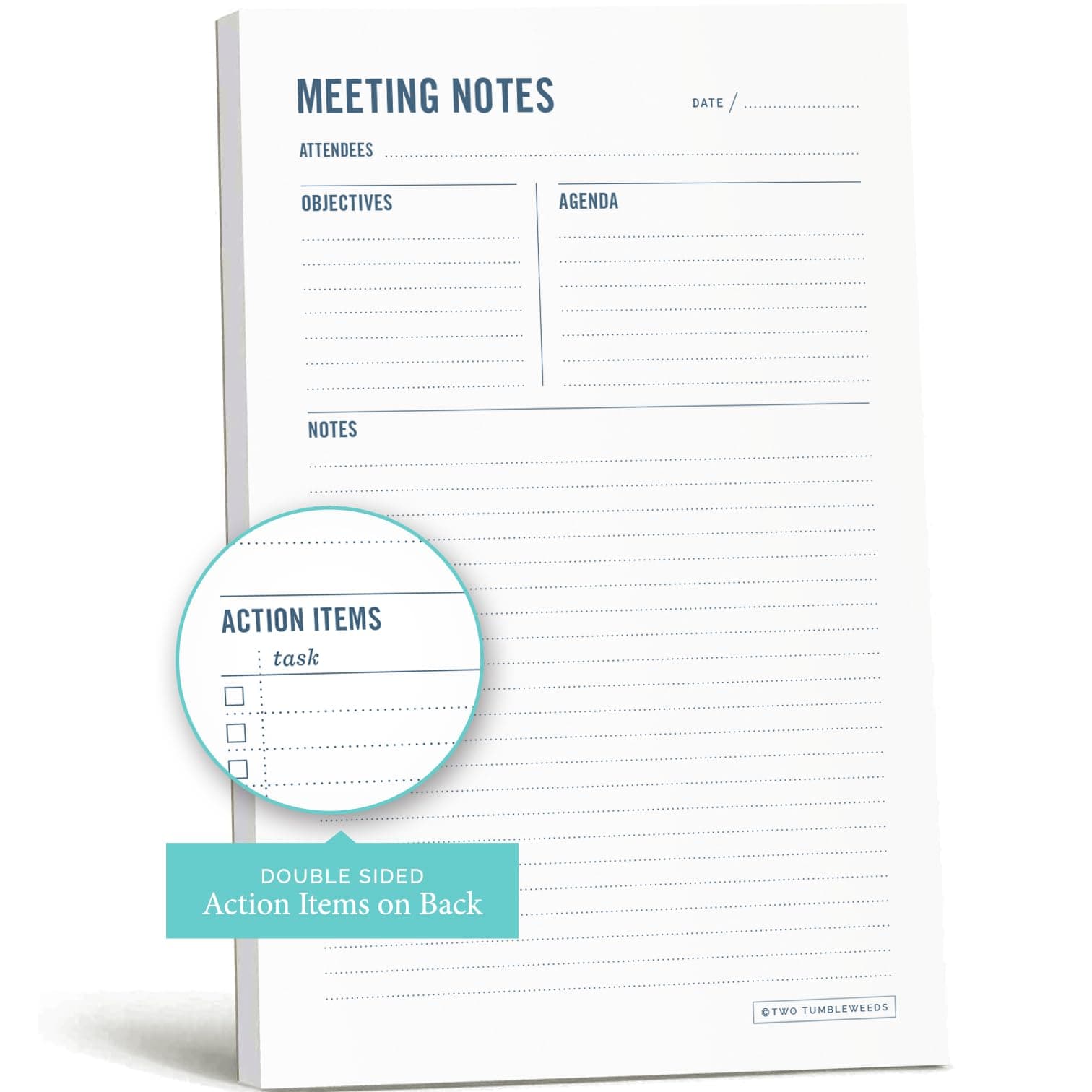 Meeting Notes Pad