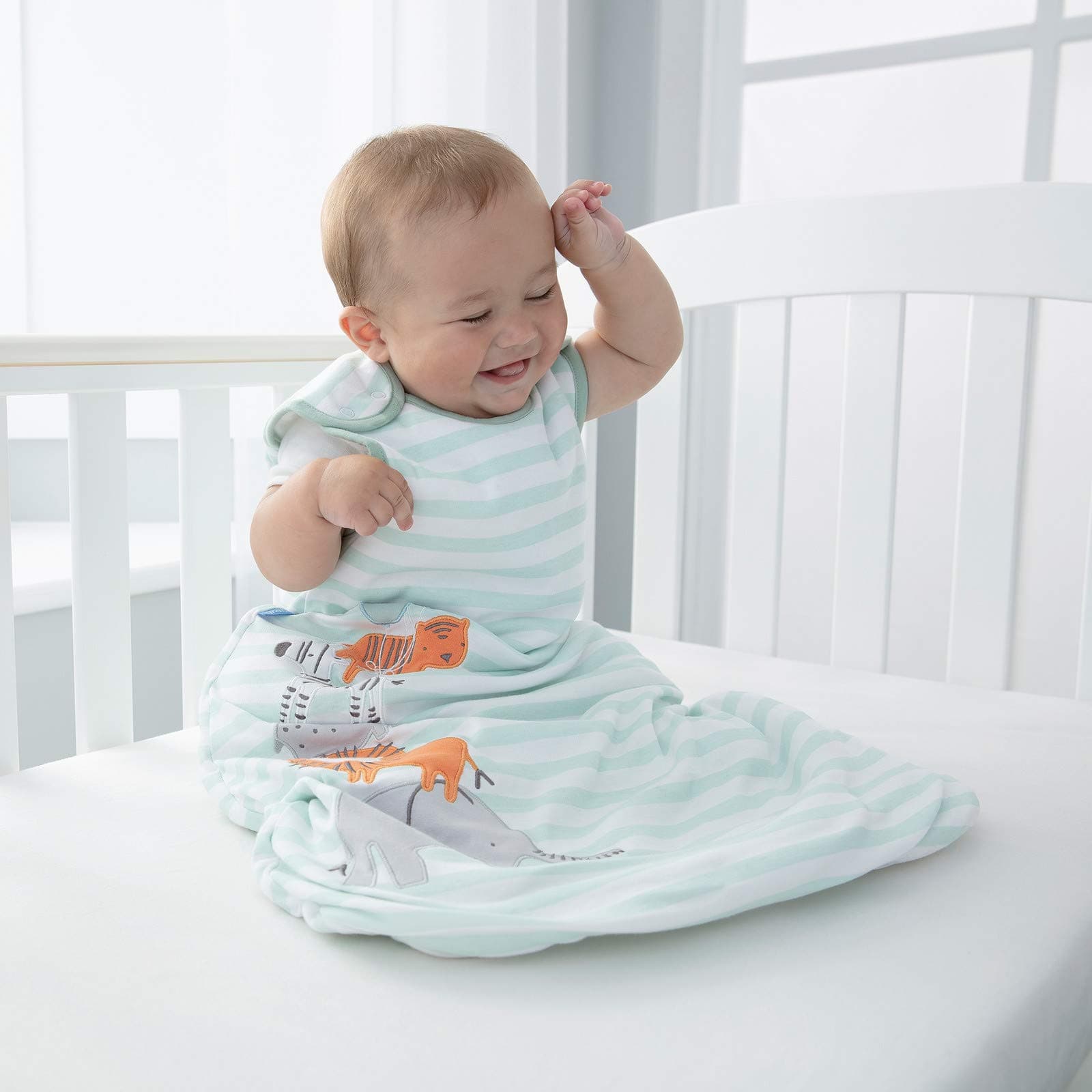 Grobag 2.5 Tog Jungle Stack Sleeping Bag, 0 - 6 Months