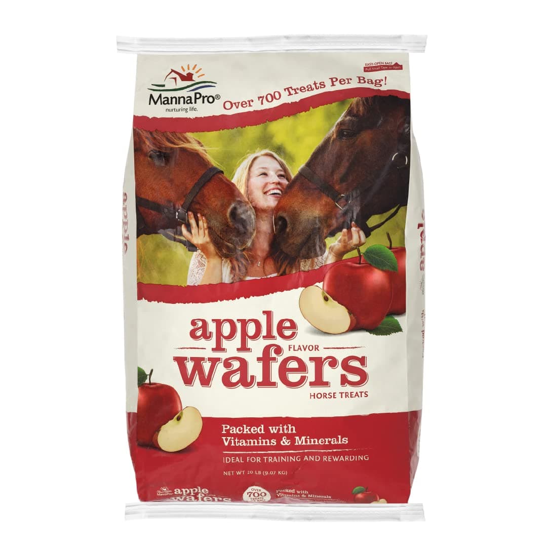 Manna Pro Apple Wafers, 20 lb