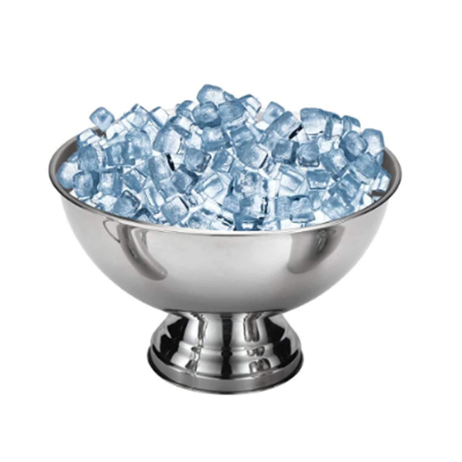 Ice Buckets, Drinks And Private Party Ice Bucket Practical And Safe Stainless Steel Champagne Basin Suitable for Bar, Ktv, Restaurants, Home, Etc
