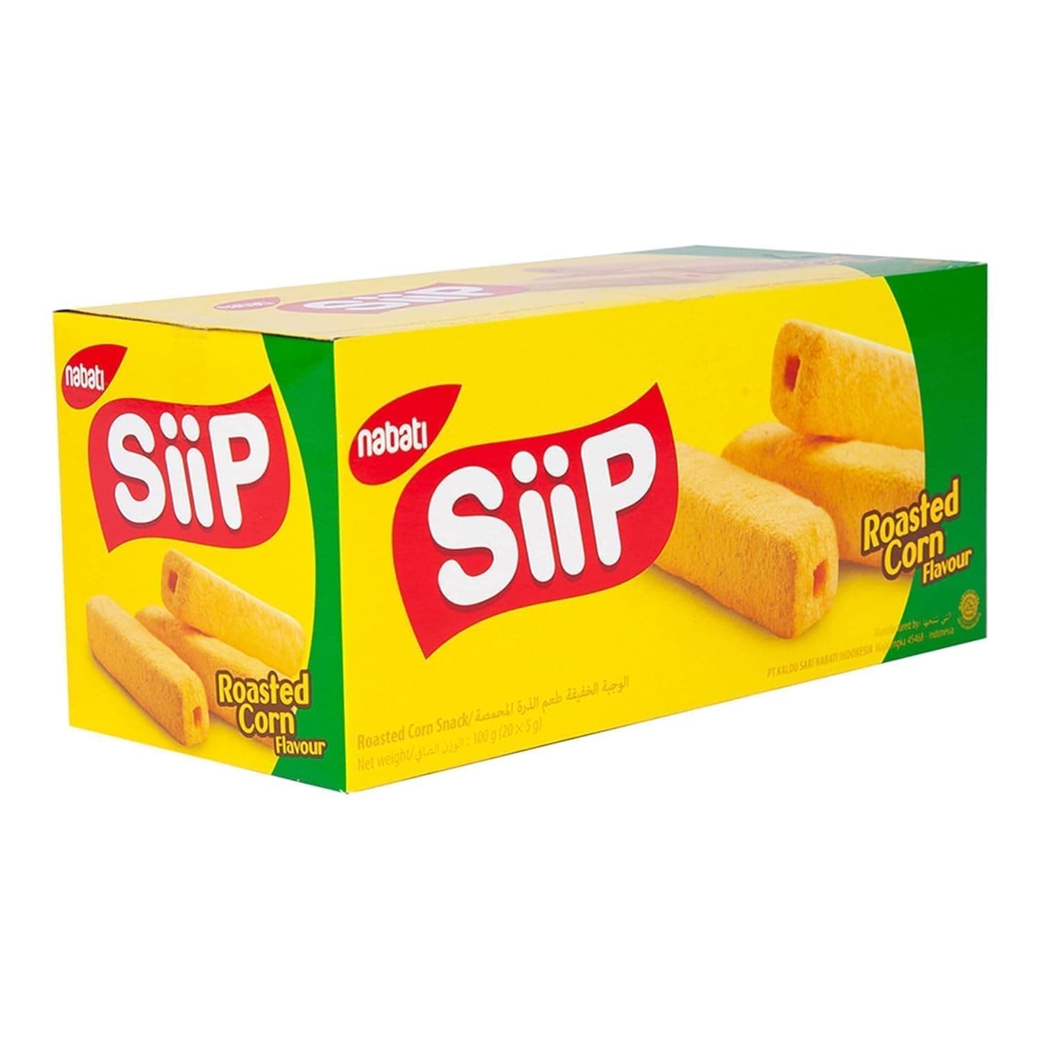 SIIP ROASTED CORN FLAVOUR BOX 20×5 GM