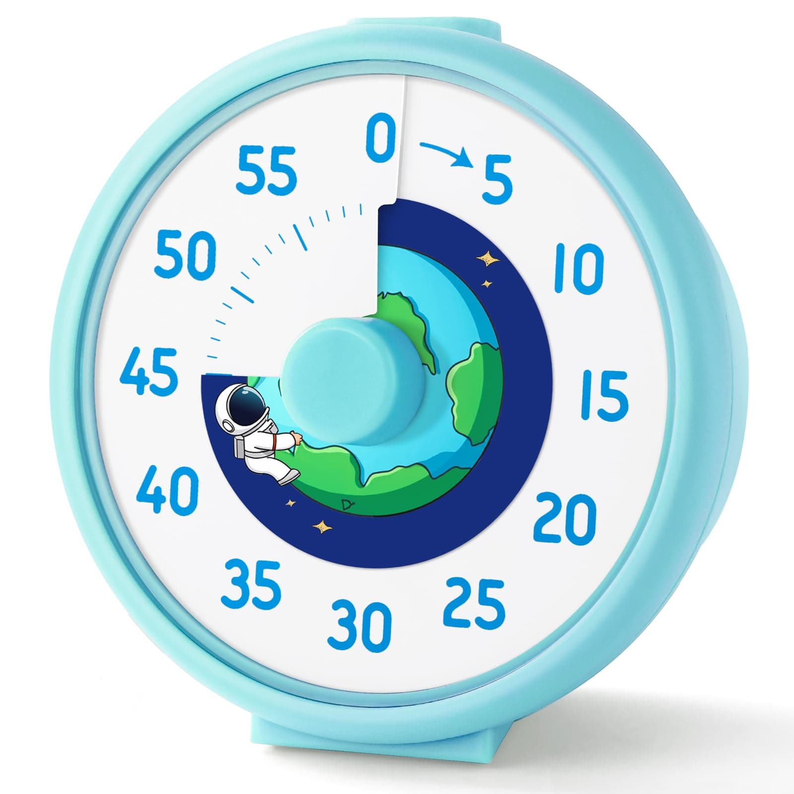 HIPPIH Visual Timer for Kids, Countdown Pomodoro Timer Clock for ADHD, 60 Minute Kitchen Timers for Cooking, Silent Timers for Classroom Study Supplies, Cute Time Management Tool for Home School Work