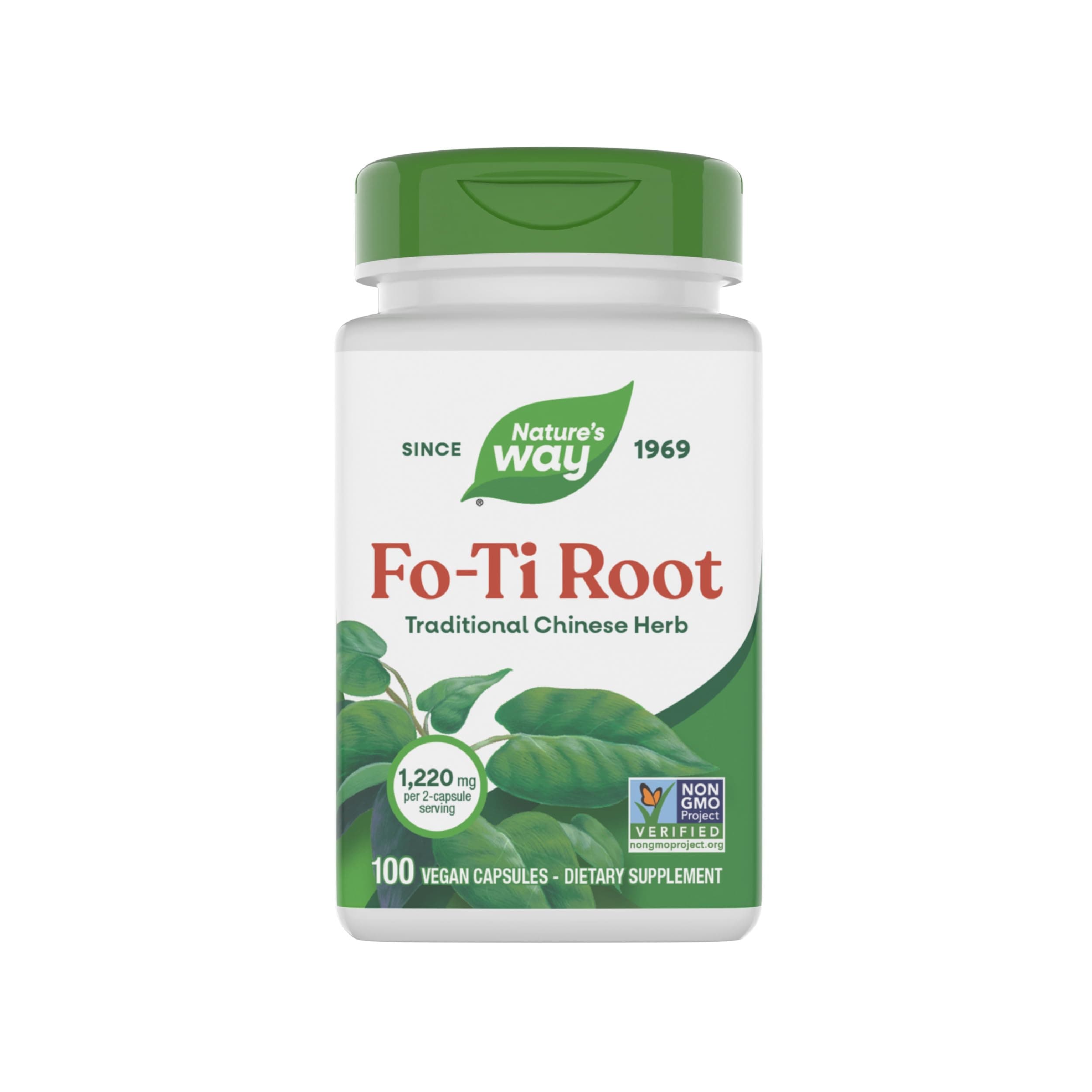 Nature's Way, Fo-Ti Root, 1,220 mg, 100 Veggie Caps