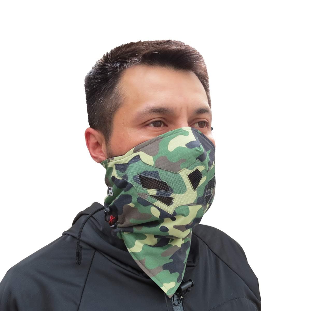 Half Face Mask for Cold Winter Weather. Use This Half Balaclava for Snowboarding, Ski, Motorcycle. (Many Colors)
