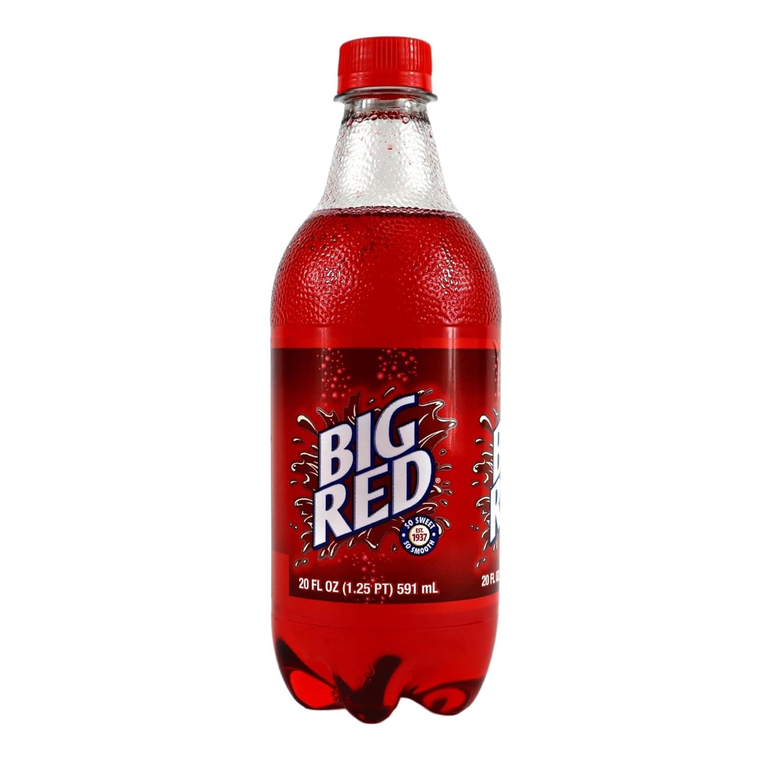 Big Red Soda, 20 Oz Bottle - 16 Pack